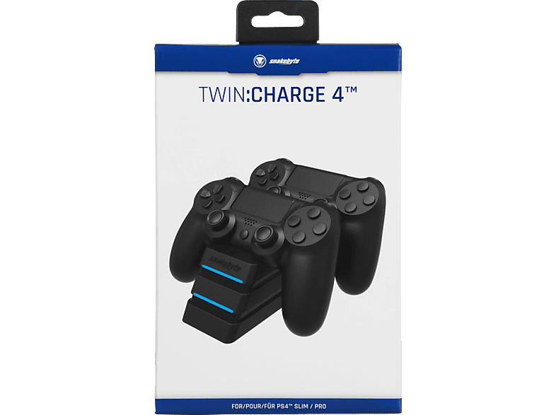 Thumbnail - SNAKEBYTE Twin:Charge 4, 2-Fach Ladeschale, Schwarz