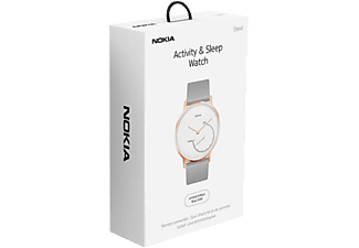 WITHINGS-NOKIA Steel - Traqueur d'activité (195 mm, silicone, Or rosé)