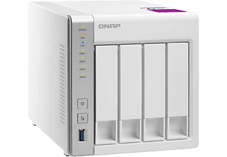 QNAP QNAP TS-431P2-4G - Server NAS - 4 alloggiamenti - Bianco - NAS