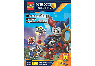 LEGO Nexo Knights - Harckészültség - Matricás foglalkoztatókönyv