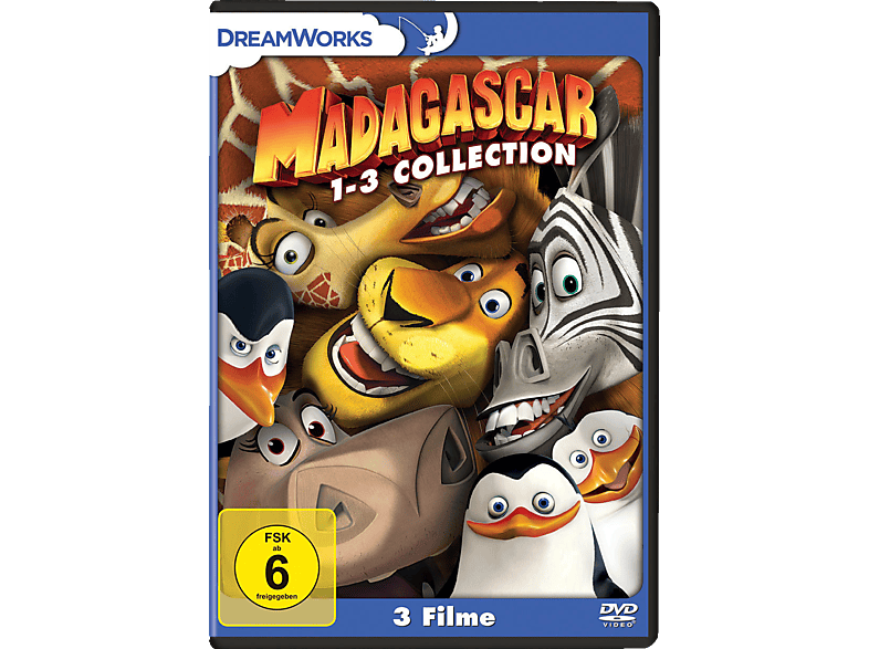 Madagascar 1-3 DVD (FSK: 6)