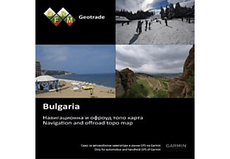 GARMIN TOPO Bulgarien OFM - Kartenmaterial (Schwarz)