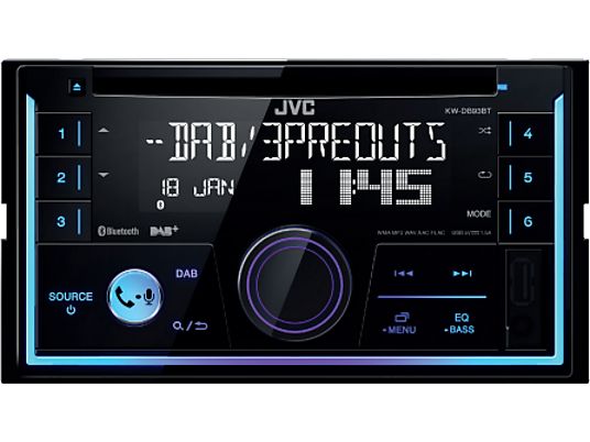 JVC KW-DB93BT - Autoradio (, Nero)