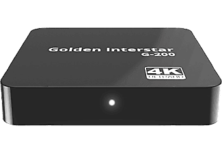 GOLDEN INTERSTAR G-200 - Android TV-Box (Schwarz)