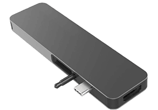 HYPER 7in1 USB-C Hub für MacBook und PC, spacegray (GN21D-GRAY)