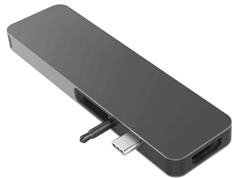 HYPER USB-C / MacBook 7-in-1-adapter Grijs (GN21D-GRAY)