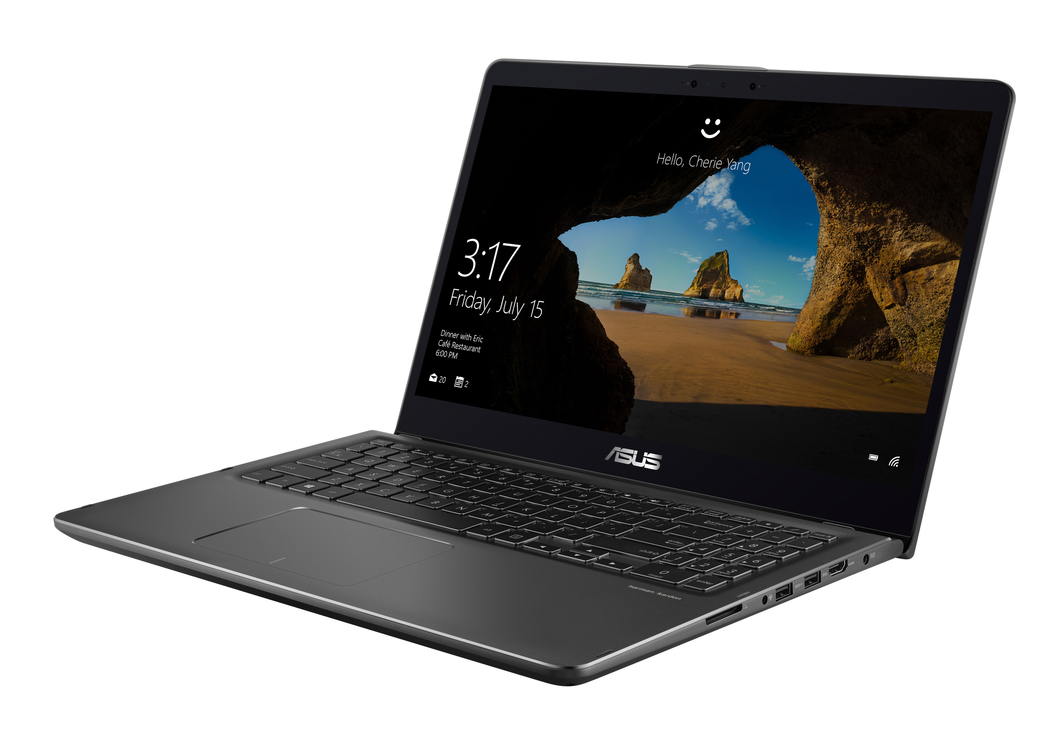 ASUS ZenBook Flip 15 - 15,6 Zoll - Intel® Core™ i7 i7-8550U - 16 GB - 256 GB - NVIDIA GeForce® GTX 1050 - Windows 10 (64 Bit)