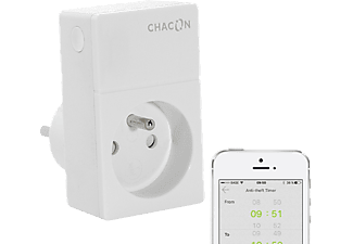 CHACON Smart stopcontact Wit