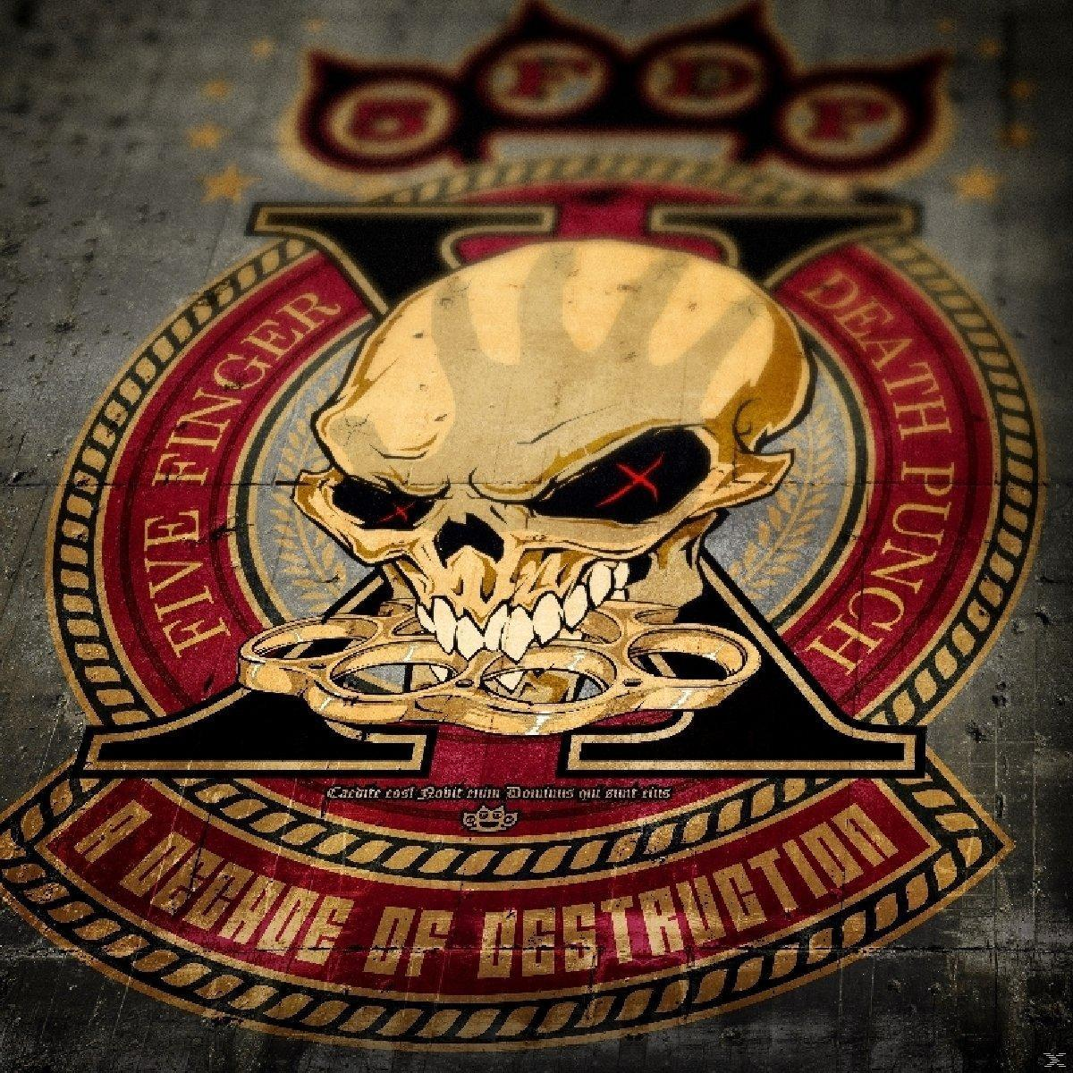 OF A FIVE DESTRUCTION FINGER DECADE - - DEATH PUNCH (Vinyl)