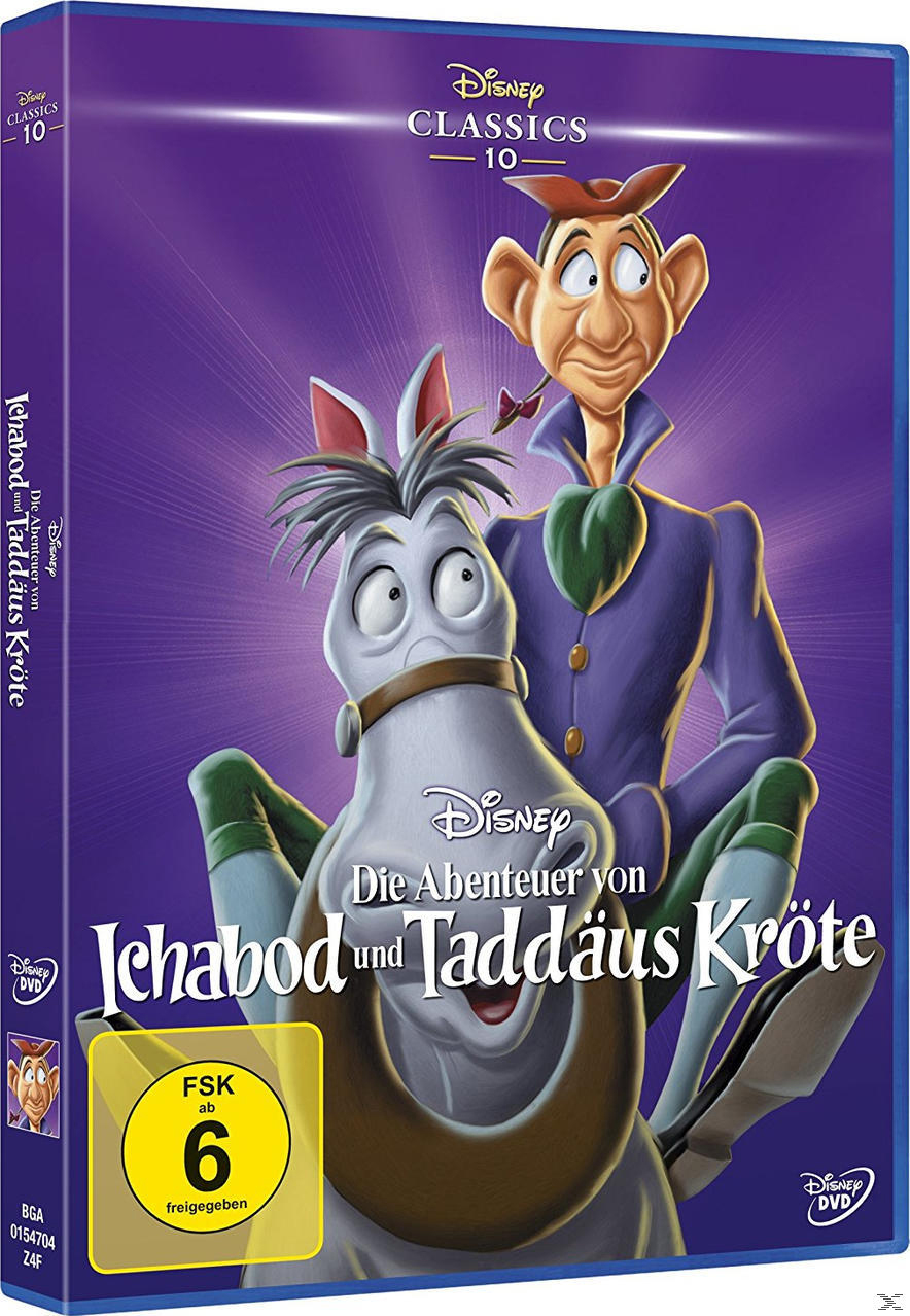 Classics) Kröte Die DVD Taddäus und (Disney Abenteuer von Ichabod