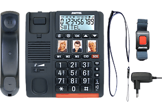 SWITEL TF 560 - Telefono con filo (Nero)