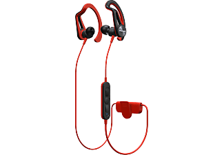 PIONEER SE-E7 BT-R Sport bluetooth sport fülhallgató, vezetékbe épített távirányítóval, piros színben