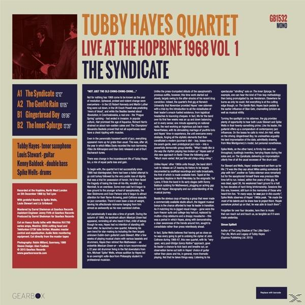 Tubby Quartet Hayes - The Syndicate: Live At The Hopbine 1968 Vol.1  - (Vinyl)