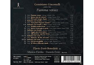 Flavio Ferri-Benedetti, Musica Fiorita - Fiamma vorace  - (CD)