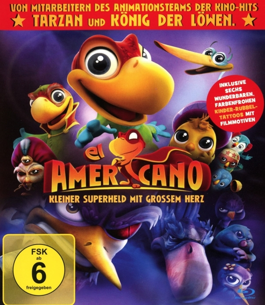Superheld Americano Kleiner Blu-ray mit El grossem - Herz