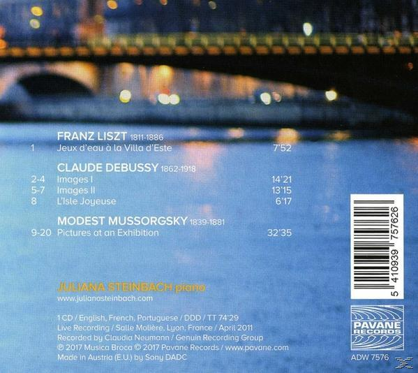 Juliana Steinbach - Pictures-Klavierwerke  - (CD)