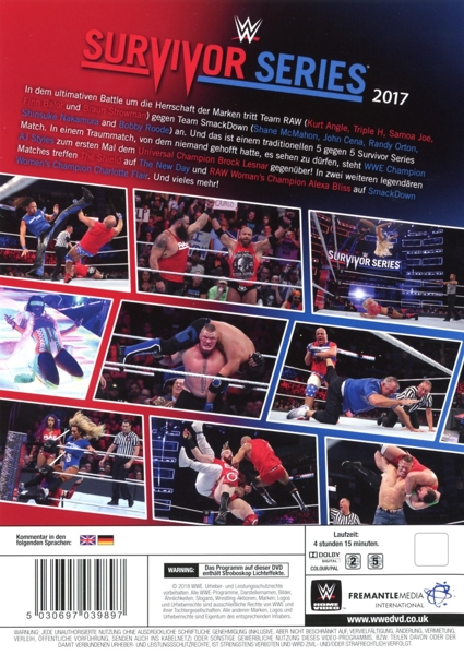 Survivor Series 2017 DVD auf DVD online kaufen SATURN