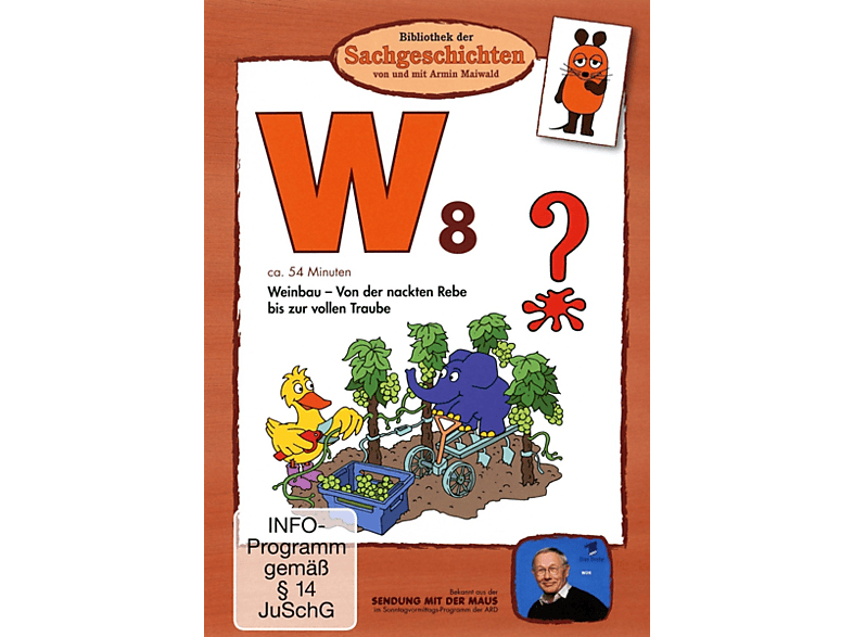 W8: Weinbau – Von der nackten Rebe bis hin zur vollen Traube DVD