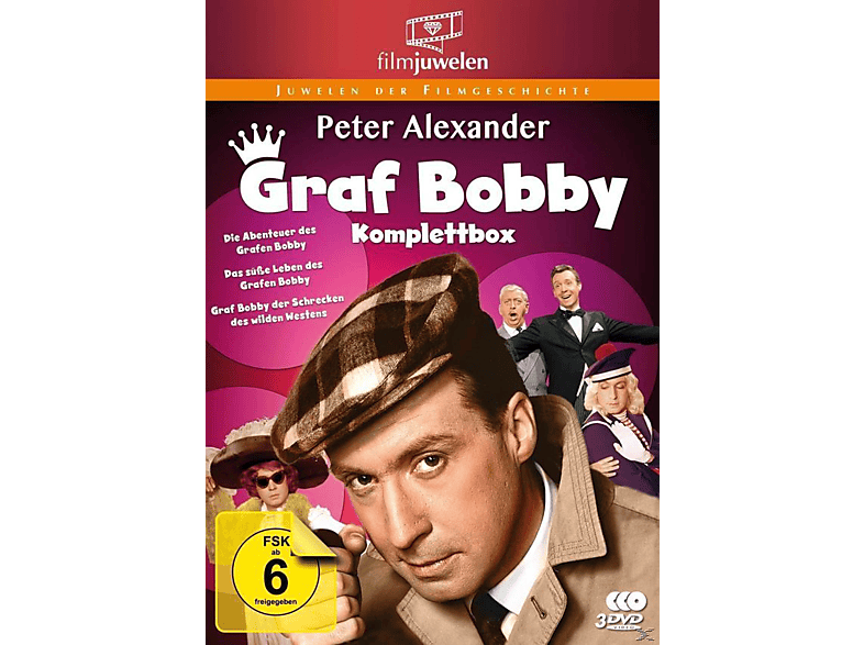Peter Alexander: Graf Filmtrilogie DVD Bobby - Komplettbox komplette Die