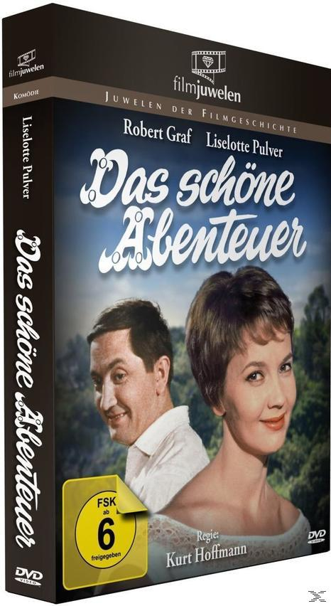 DVD-Hülle des Films 'Das schöne Abenteuer' mit zwei Personen auf dem Cover.