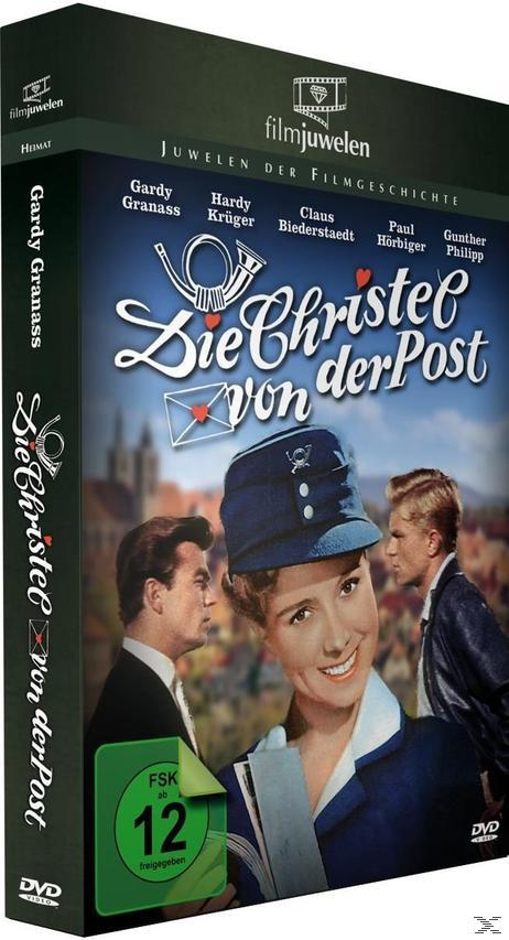 DVD-Box mit Filmplakat. Das Poster zeigt drei Personen und etwas Text.