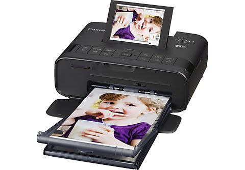 REACONDICIONADO Impresora fotográfica - Canon Selphy CP1300, Tamaño postal, Wi-Fi, USB, SD, Negra