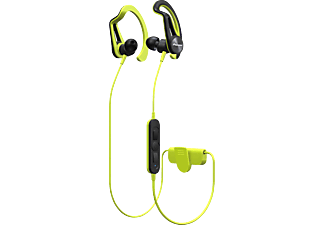 PIONEER SE-E7 BT-Y Sport bluetooth sport fülhallgató, vezetékbe épített távirányítóval, sárga színben