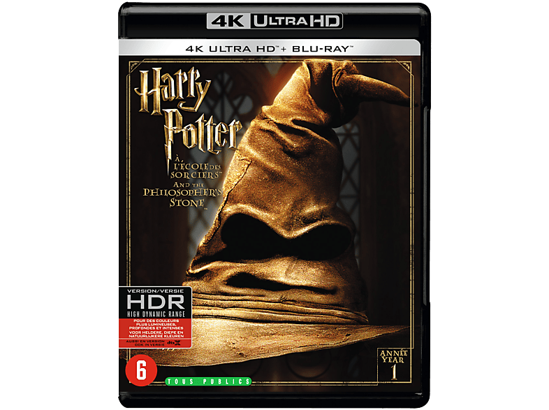 Warner Home Video Harry Potter: De Steen Der Wijzen - 4k Blu-ray