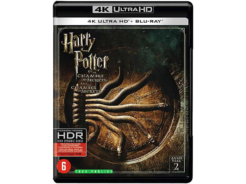 Harry Potter en de Geheime Kamer 4K Blu-ray