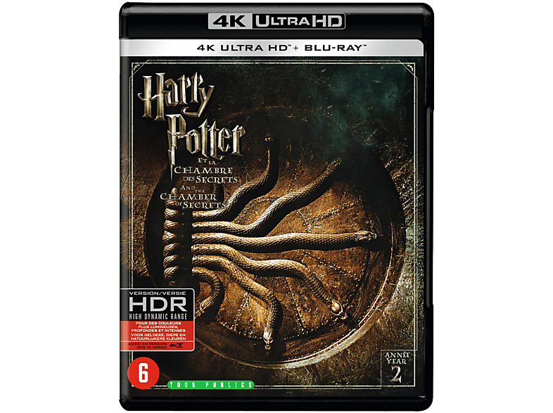 Warner Home Video Harry Potter: De Geheime Kamer - 4k Blu-ray