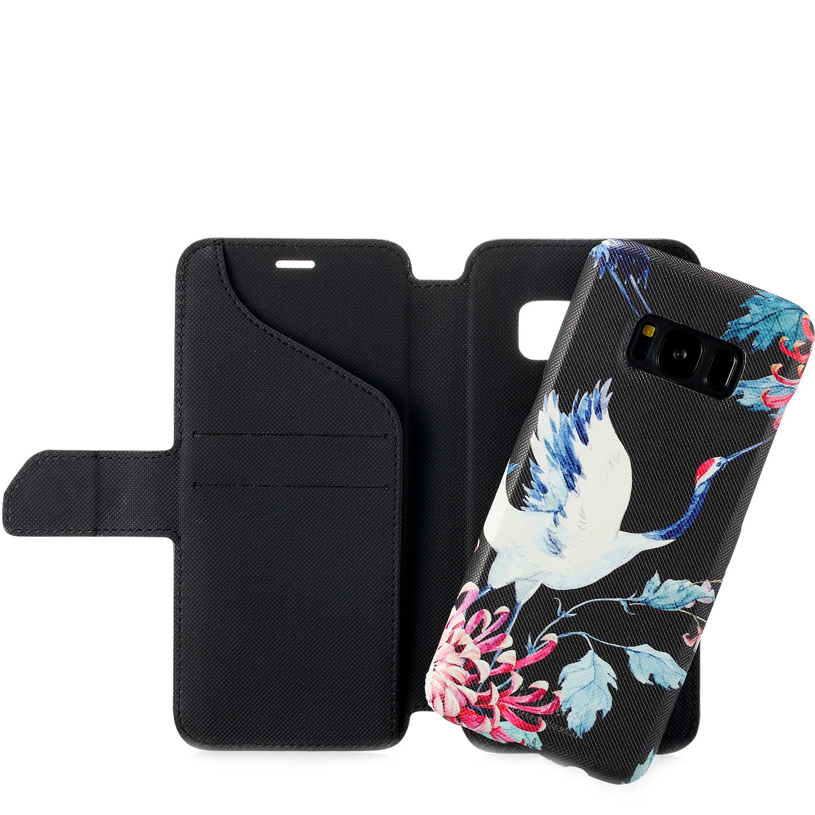 HOLDIT 613487, Bookcover, Samsung, Galaxy S8, Oriental Birds