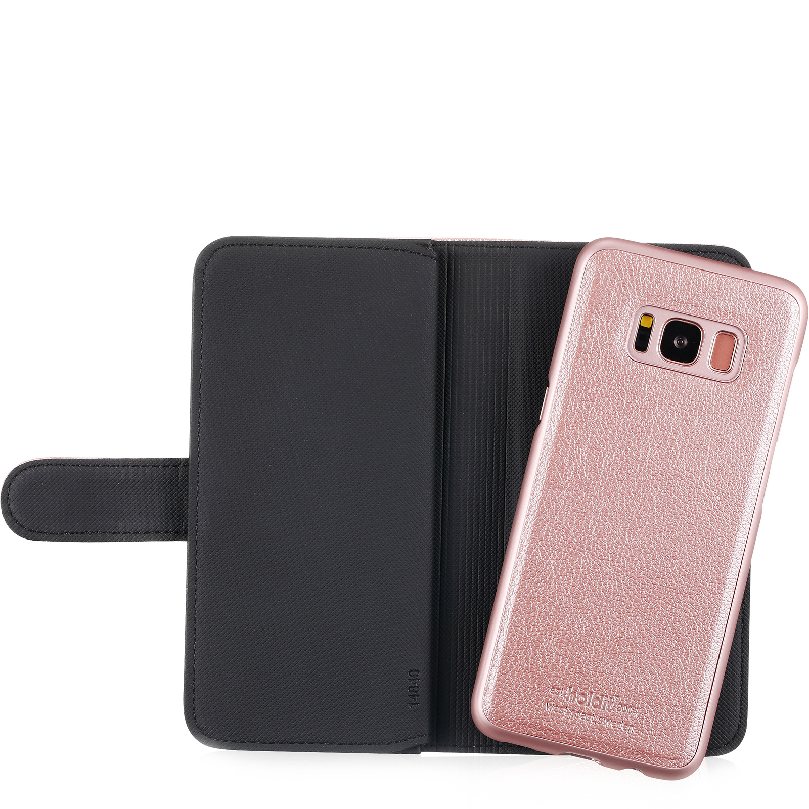 HOLDIT 613489, Bookcover, Samsung, Galaxy S8, Roségold