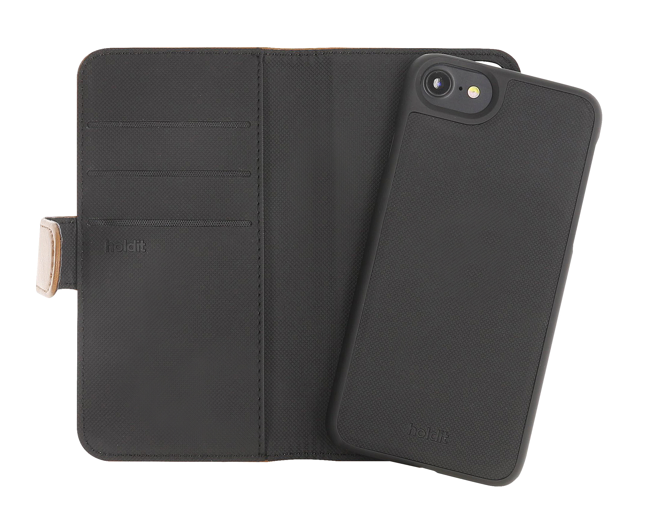 HOLDIT 613080, Bookcover, Apple, iPhone 6, iPhone 7, iPhone 8, Braun