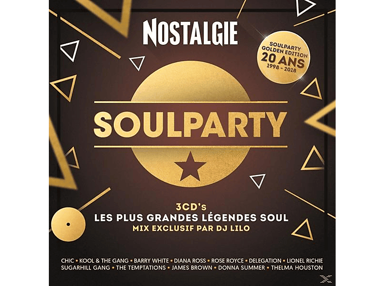 Verschillende artiesten - Nostalgie - Soul Party 20 Jaar  CD