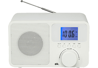 OK. OWR 230-W Radio, FM, FM, AM, Weiß