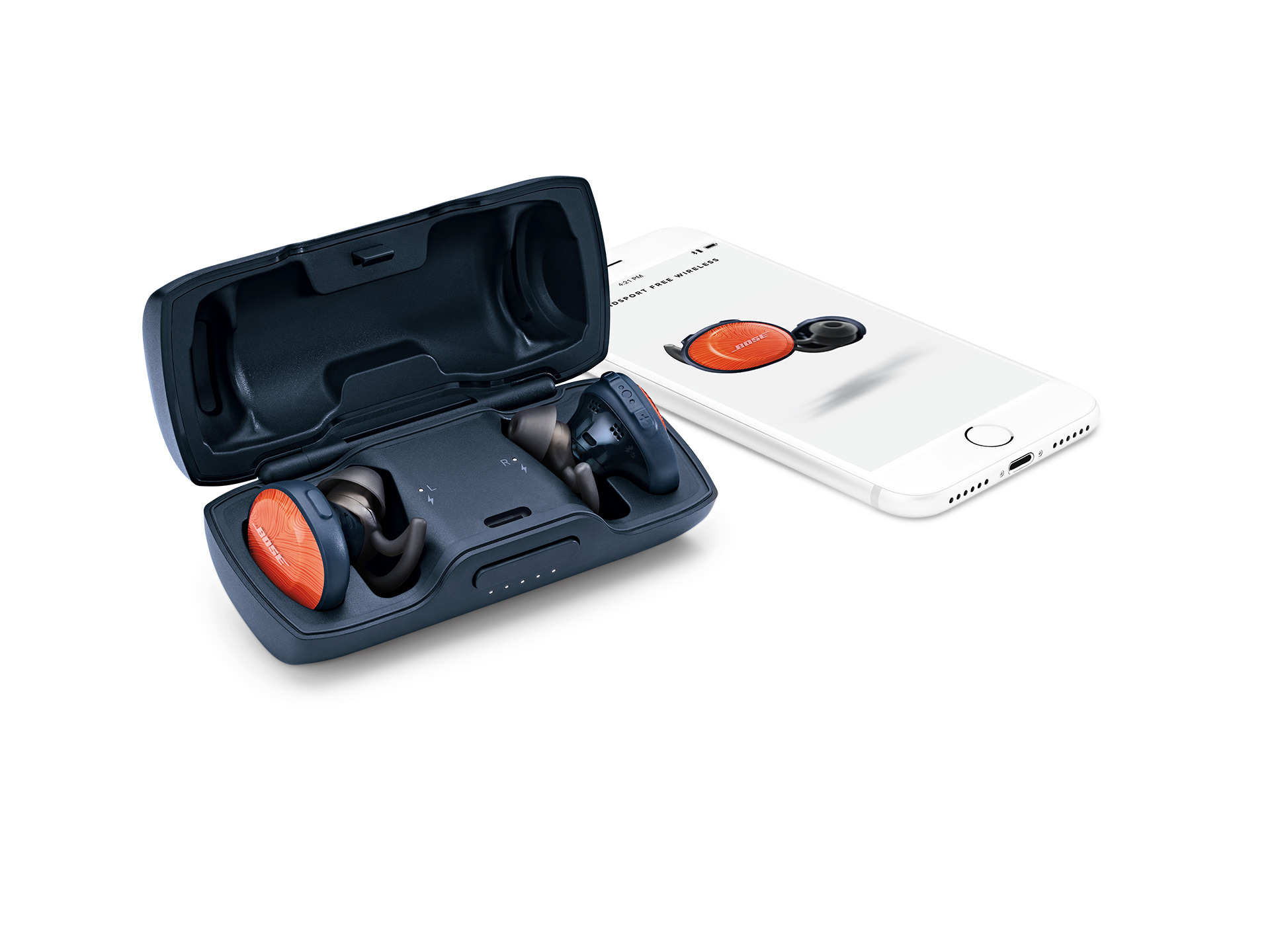 BOSE SoundSport Free - Cuffie (In-ear, Arancione)