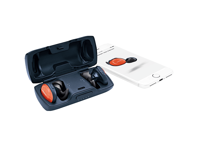 BOSE SoundSport Free Wireless, In-ear Kopfhörer Bluetooth Orange