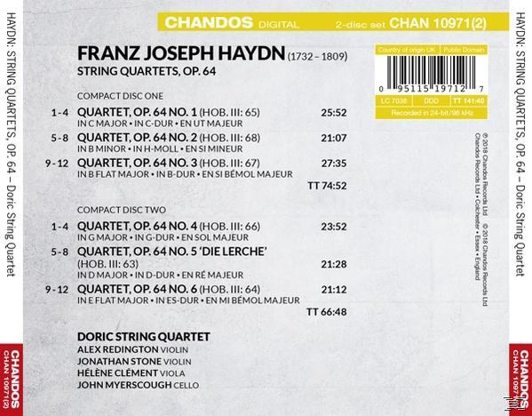 Doric String Quartet - Streichquartette op.64  - (CD)