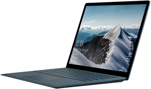 MICROSOFT Surface Laptop - Notebook (13.5 ", 256 GB SSD, Blau)