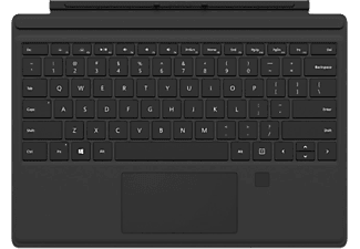 MICROSOFT Microsoft Surface Pro Type Fingerprint Cover, nero - Tastiera (Nero)