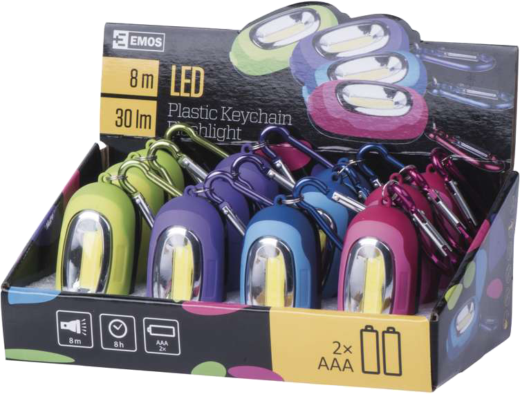 EMOS P3887 LED LÁMPA KULCSTARTÓ COB