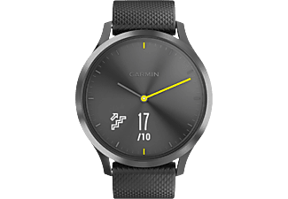 GARMIN vivomove HR Sport okosóra, Fekete Nagy