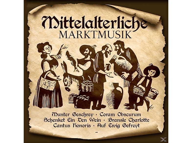 VARIOUS - Mittelalterliche Marktmusik - (CD)