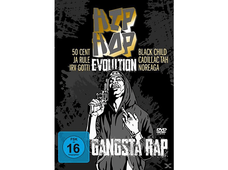 VARIOUS - Hip Hop Evolution-Gangsta Rap  - (DVD)