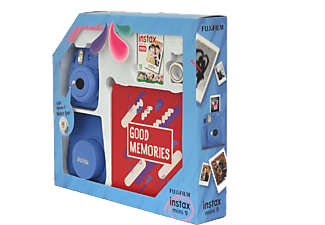 FUJIFILM Instax Mini 9 Box Scrapbook COB Mavi