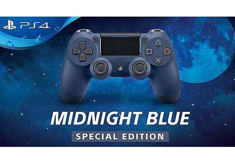 PLAYSTATION Manette Sans fil PS4 Dualshock 4 V2 Midnight Blue (9874263)