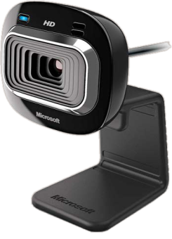 MICROSOFT LifeCam HD-3000 - Webcam (Noir)