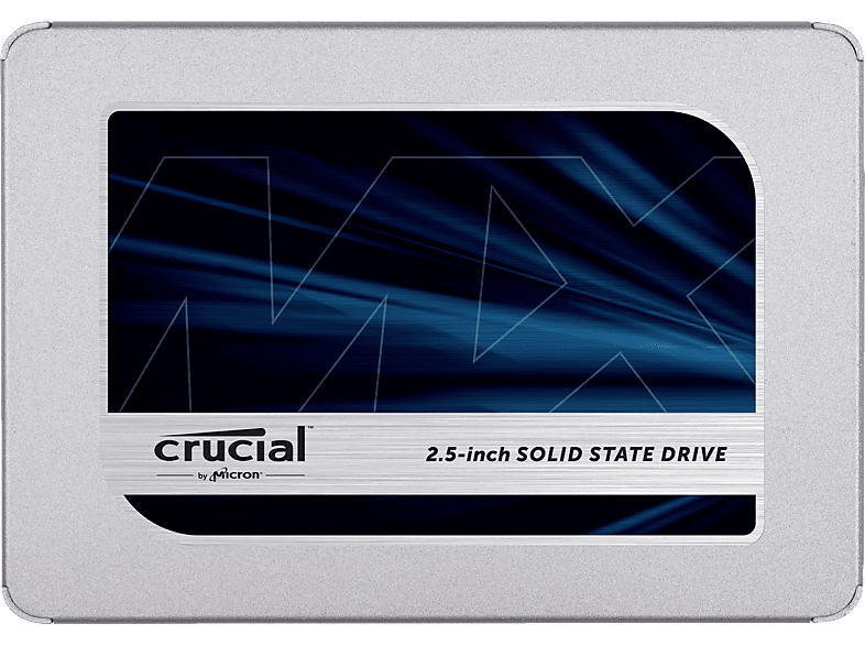 SSD, Interner 1 6 Festplatte, Speicher SATA Gbps, intern Zoll, TB 2,5 MX500 CRUCIAL