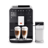 MELITTA MELITTA F83/0-102 Barista Smart Kaffeevollautomat (Schwarz, Kegelmahlwerk, 15 bar, Milchschlauch)