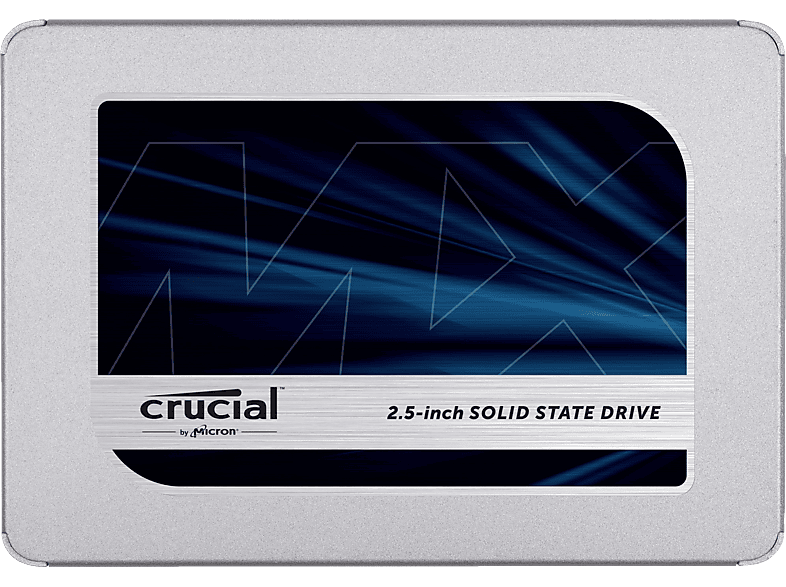 CRUCIAL MX500 Speicher Zoll, Gbps, intern 2 Festplatte, 6 SATA SSD, 2,5 Interner TB